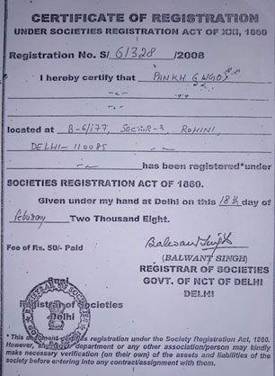 Registrar of societies